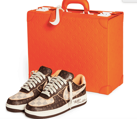 Air Force 1 Louis Vouitton, alcanza hasta $ 65,000 en subasta - SPORTLAND MX