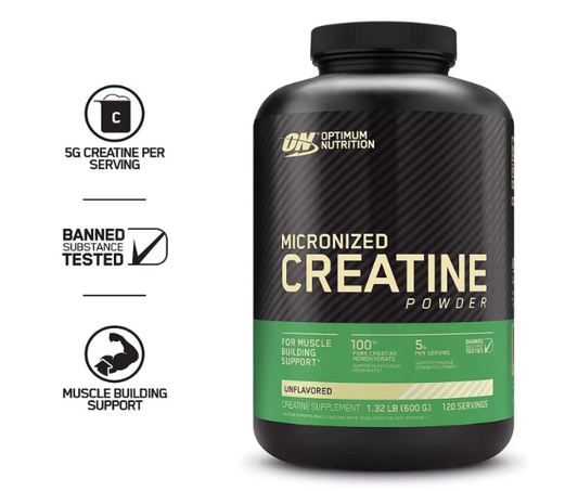 Optimum Nutrition Micronized Creatine Monohydrate: Guide