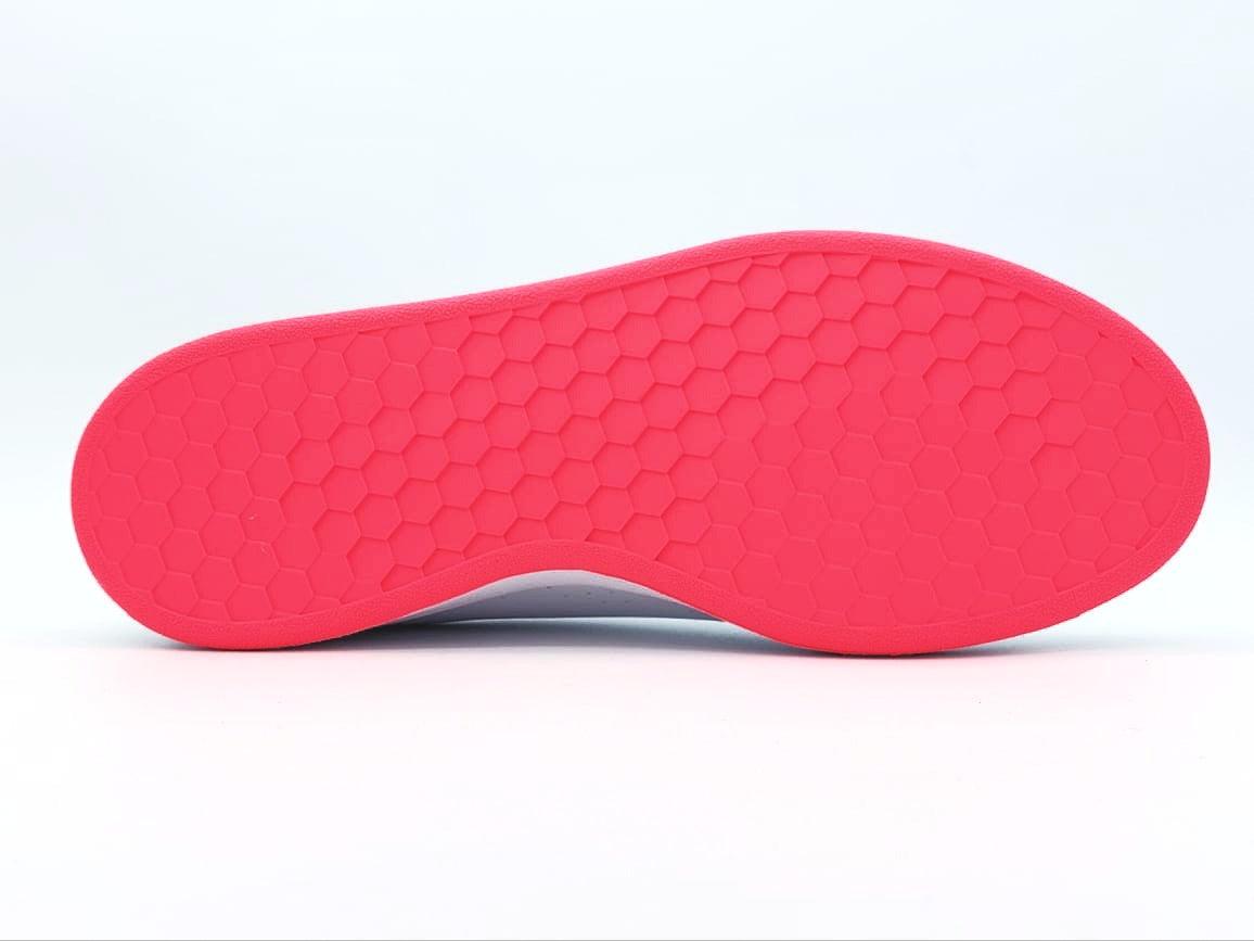 Oferta de Tenis Adidas Advantage Blanco/Rosa Para Dama con envío gratis- SPORTLAND MX