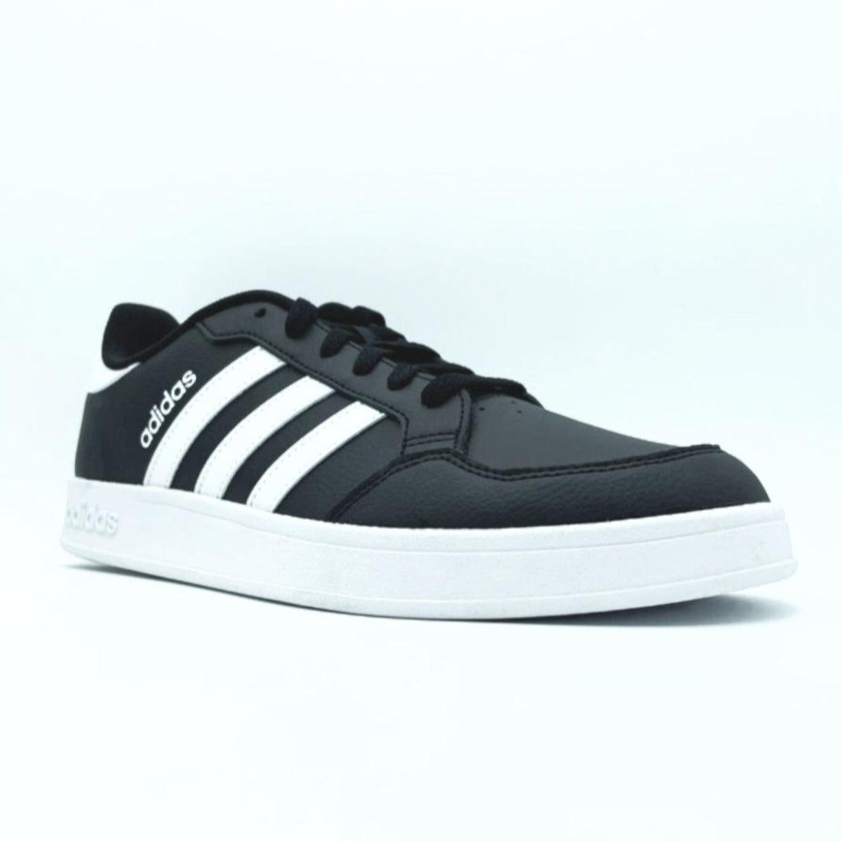Oferta de Tenis Adidas Breaknet Para Caballero Negro/Blanco con envío gratis- SPORTLAND MX