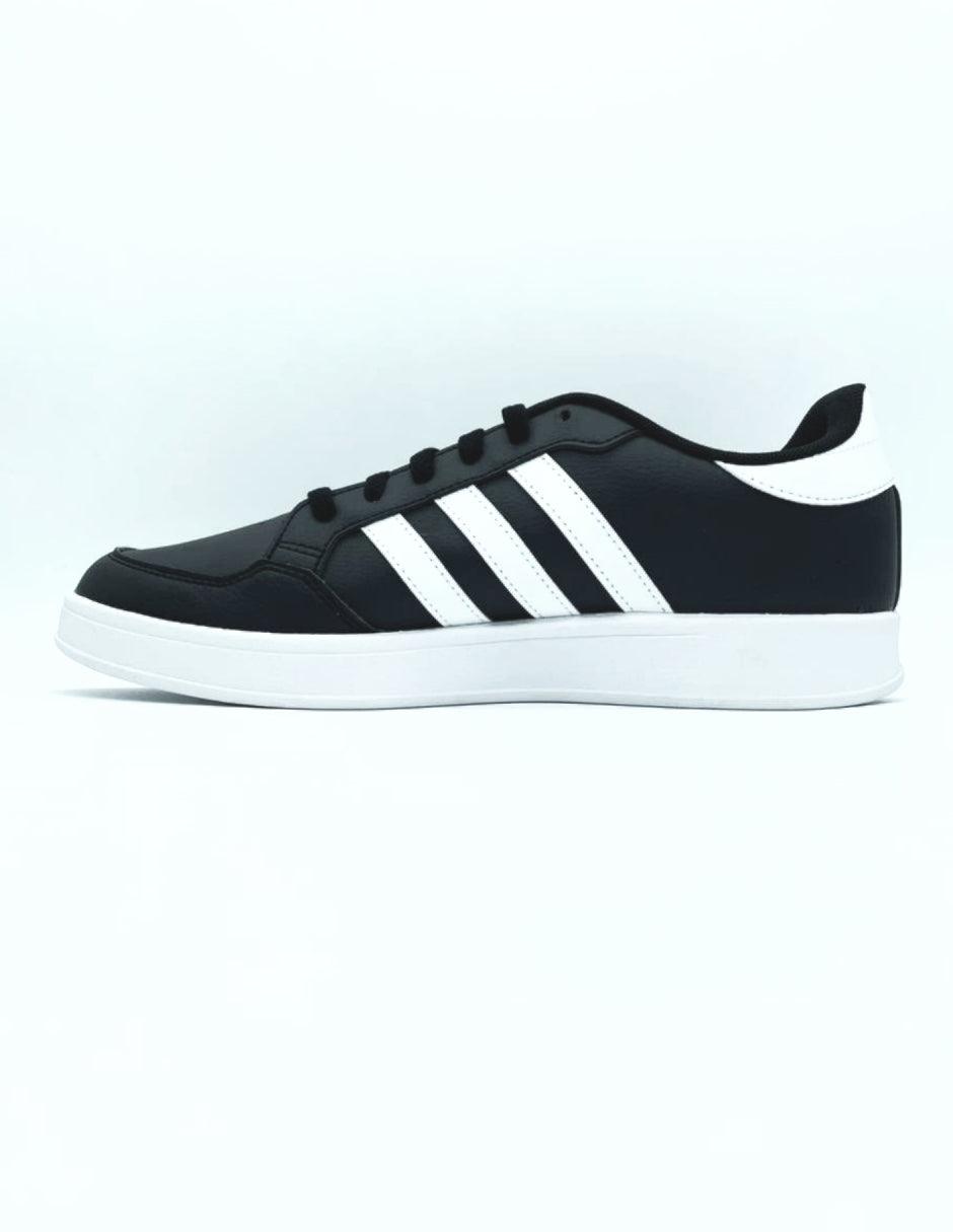 Oferta de Tenis Adidas Breaknet Para Caballero Negro/Blanco con envío gratis- SPORTLAND MX