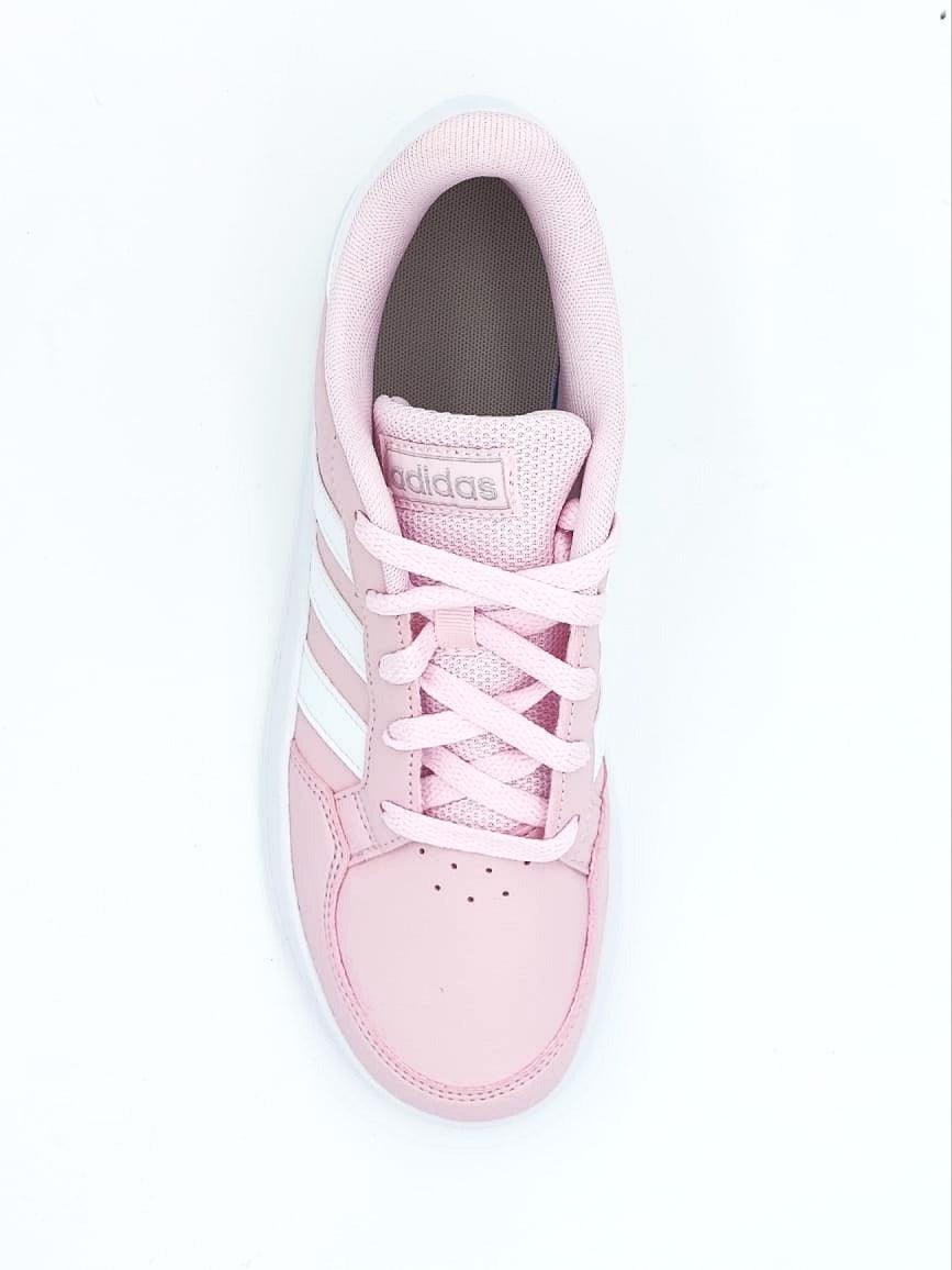 Oferta de Tenis Adidas Breaknet Rosa/Blanco Para Dama con envío gratis- SPORTLAND MX