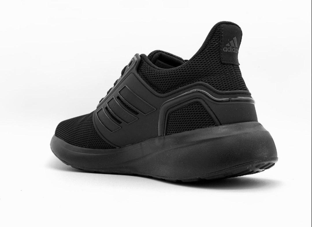 Oferta de Tenis Adidas EQ19 Run Para Caballero Negro con envío gratis- SPORTLAND MX