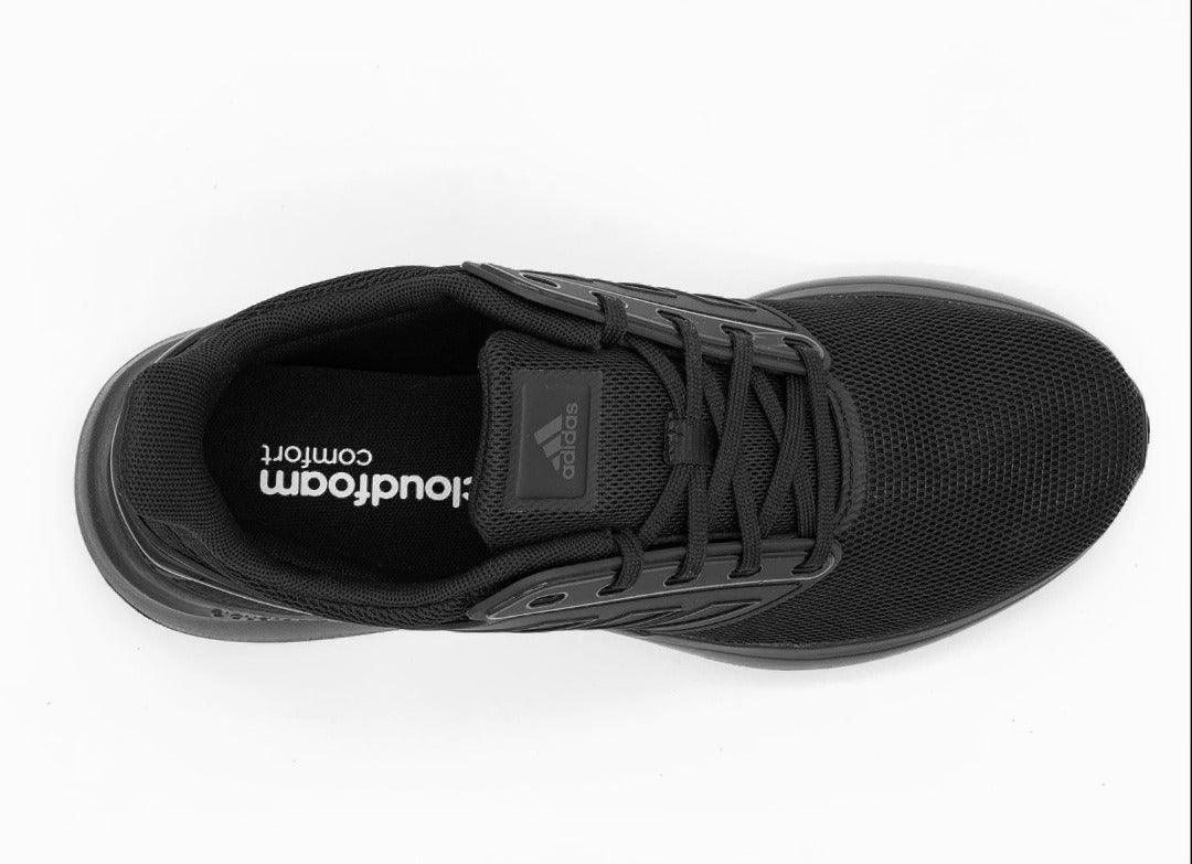 Oferta de Tenis Adidas EQ19 Run Para Caballero Negro con envío gratis- SPORTLAND MX