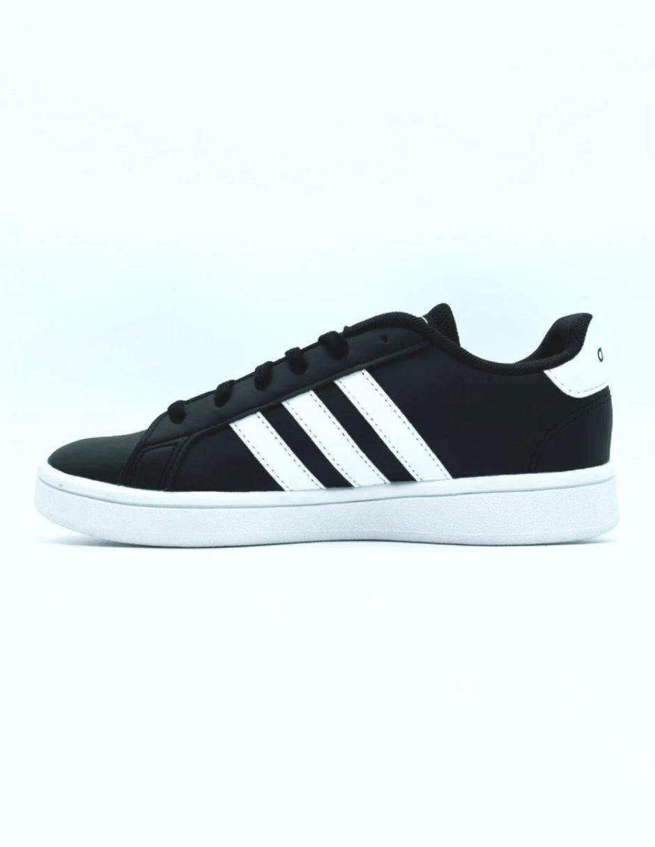 Oferta de Tenis Adidas Grand Court Para Dama Negro con envío gratis- SPORTLAND MX