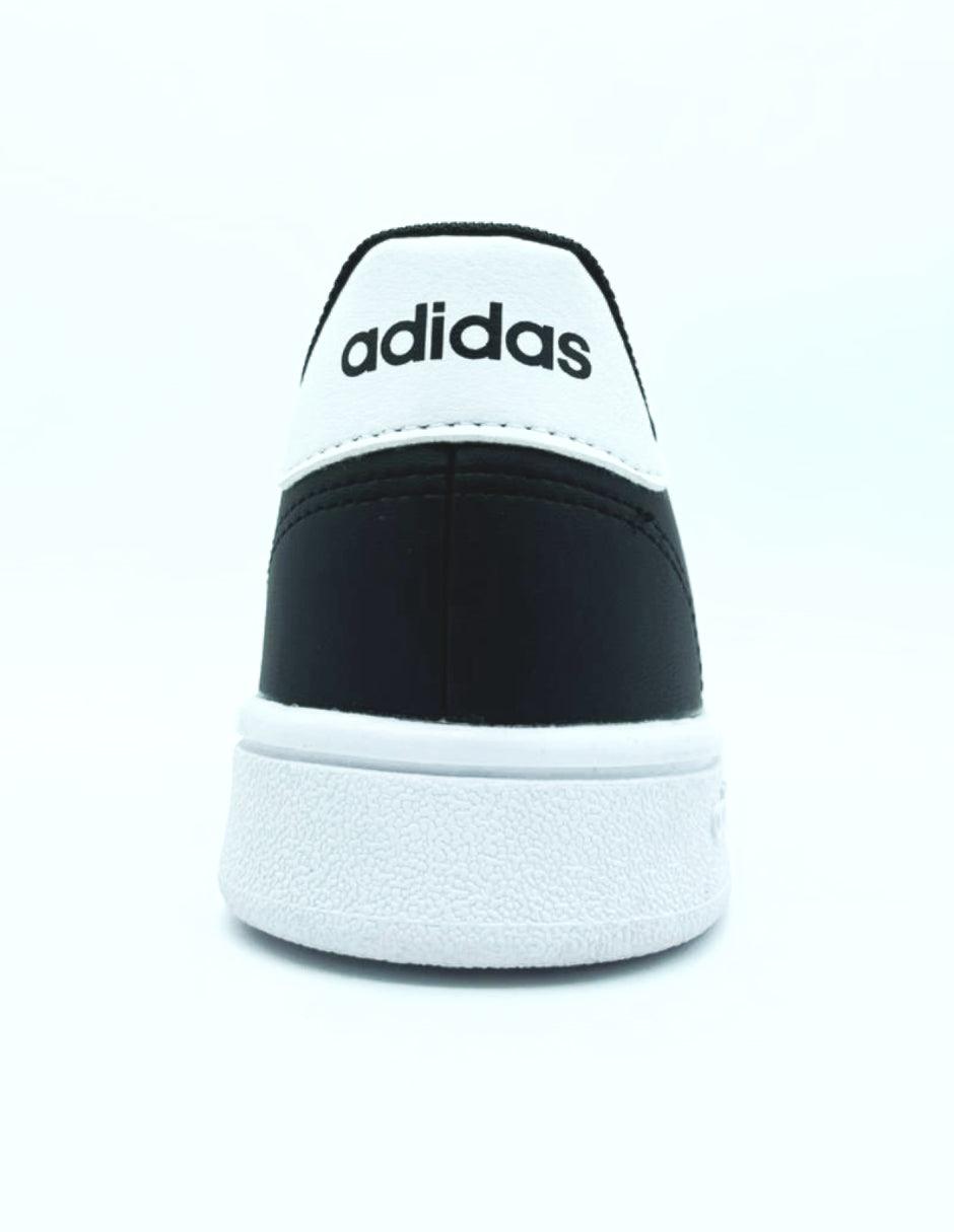 Oferta de Tenis Adidas Grand Court Para Dama Negro con envío gratis- SPORTLAND MX