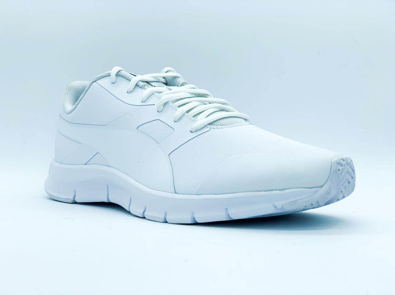 Oferta de Tenis Puma Flexracer Para Caballero Blanco con envío gratis- SPORTLAND MX