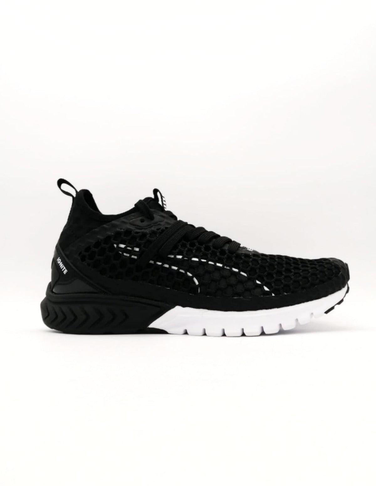 Oferta de Tenis Puma Ignite Netfit Para Dama Negro con envío gratis- SPORTLAND MX