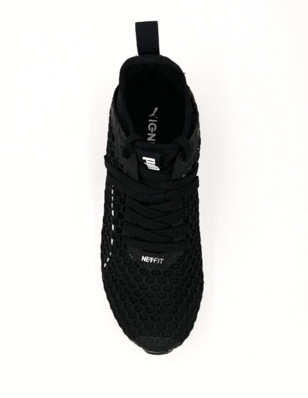 Oferta de Tenis Puma Ignite Netfit Para Dama Negro con envío gratis- SPORTLAND MX