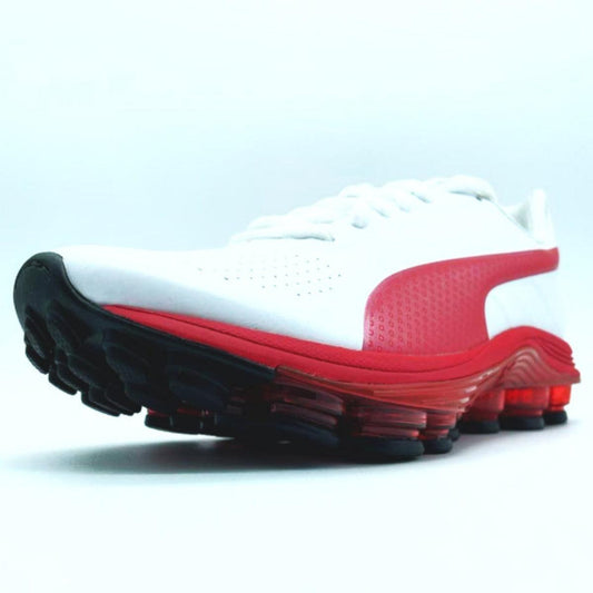 Oferta de Tenis Puma Voltage Para Caballero Blanco/Rojo con envío gratis- SPORTLAND MX