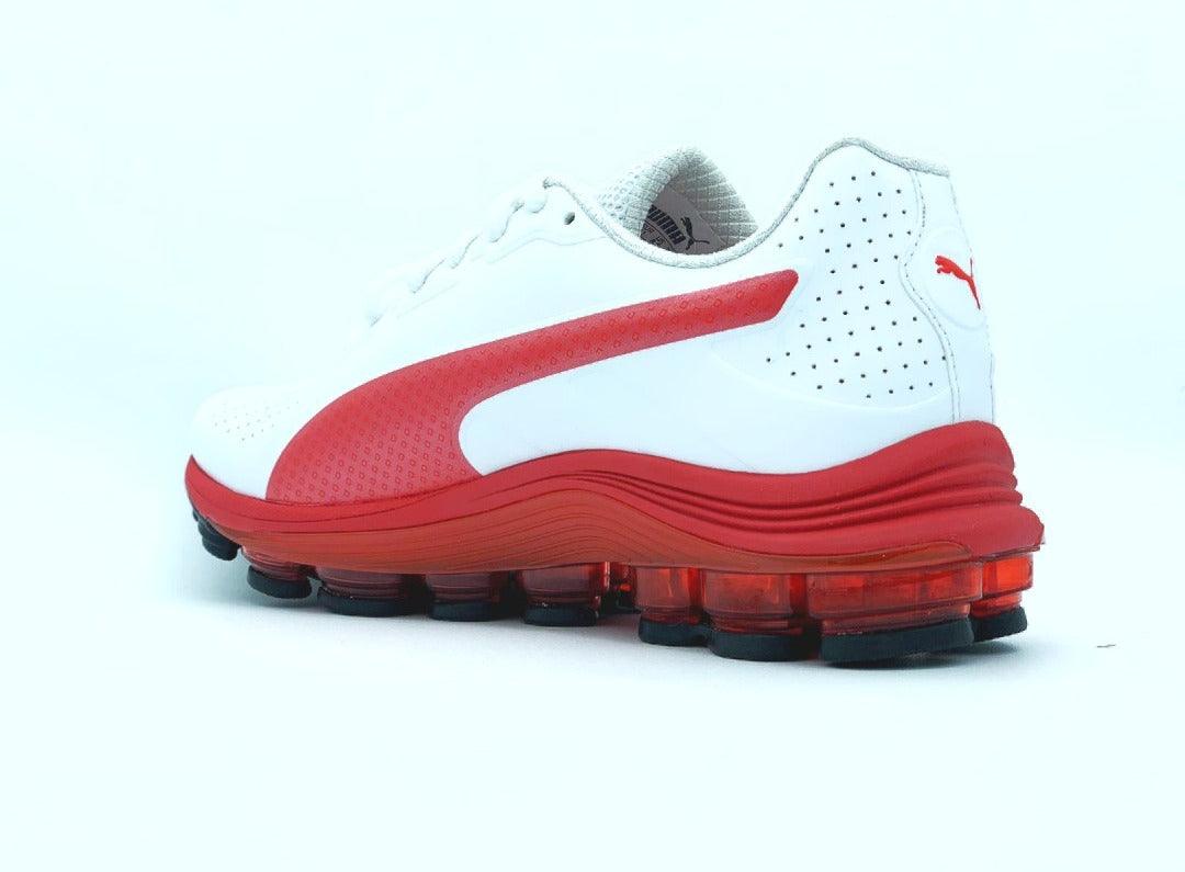 Oferta de Tenis Puma Voltage Para Caballero Blanco/Rojo con envío gratis- SPORTLAND MX