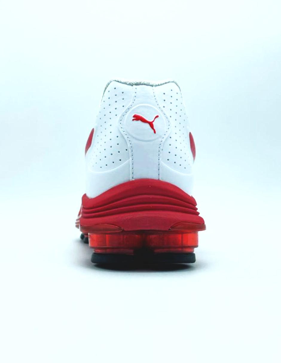 Oferta de Tenis Puma Voltage Para Caballero Blanco/Rojo con envío gratis- SPORTLAND MX