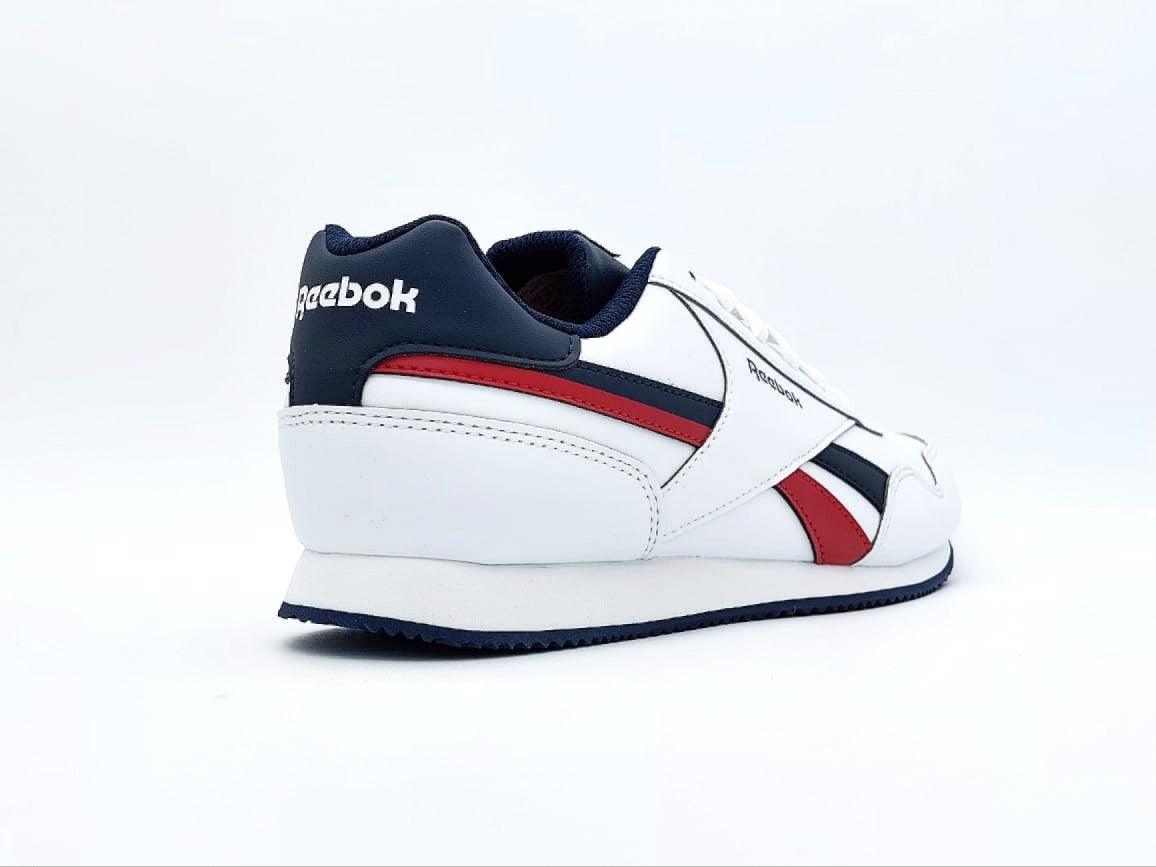 Oferta de Tenis Reebok Royal Cljog Para Dama Blanco/Azul con envío gratis- SPORTLAND MX