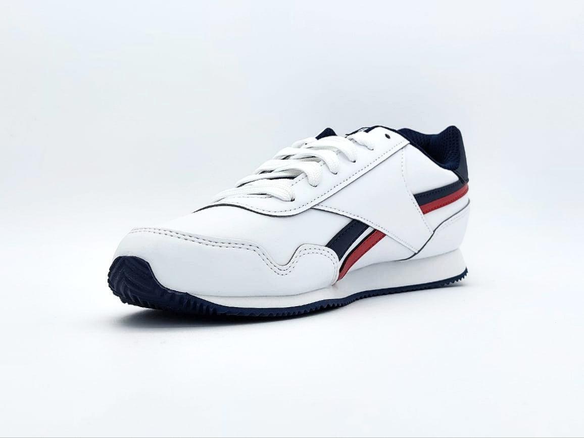 Oferta de Tenis Reebok Royal Cljog Para Dama Blanco/Azul con envío gratis- SPORTLAND MX