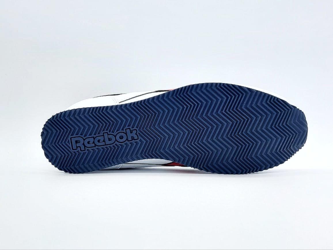 Oferta de Tenis Reebok Royal Cljog Para Dama Blanco/Azul con envío gratis- SPORTLAND MX