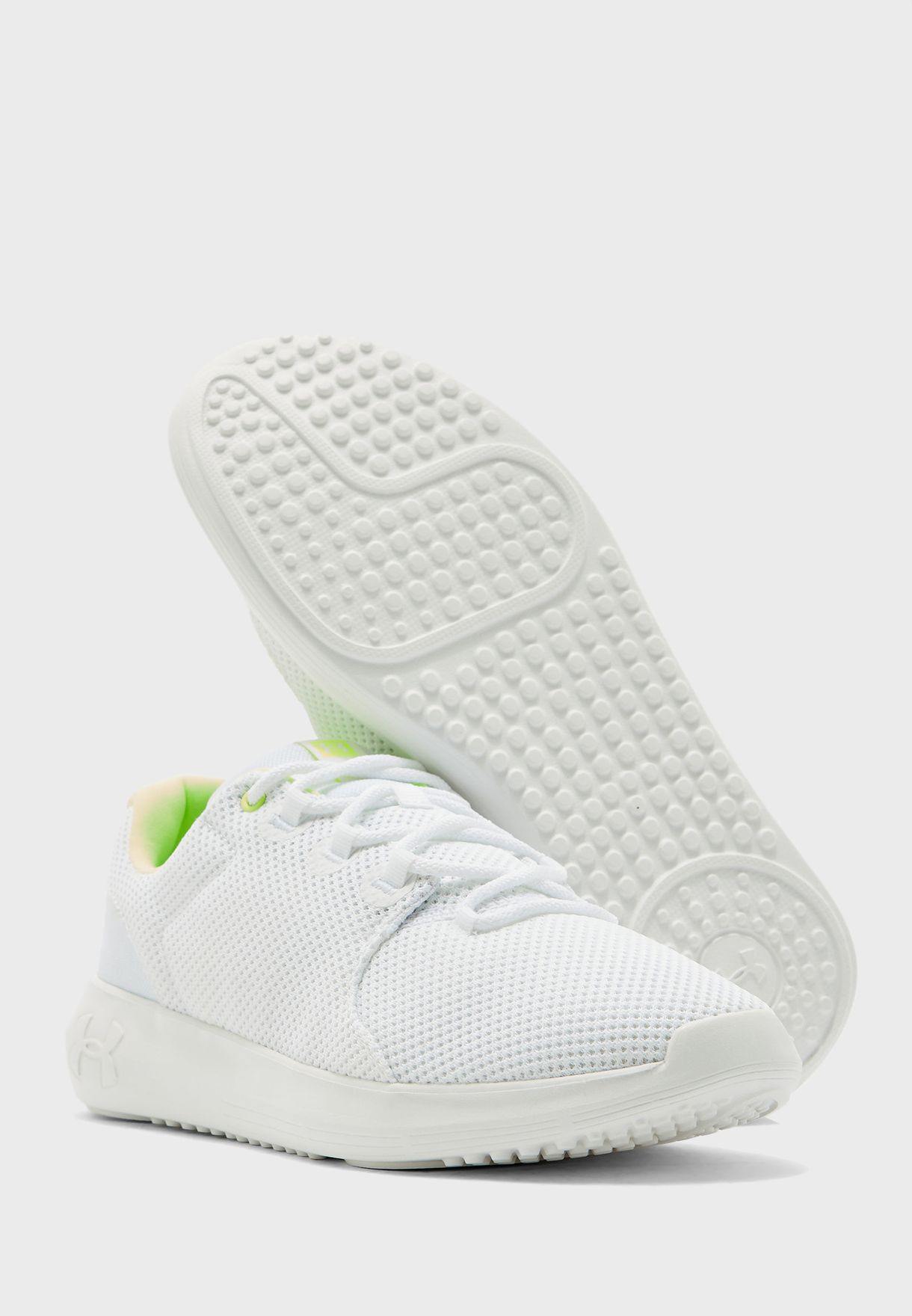Oferta de Tenis Under Armour Ripple Para Caballero Blanco con envío gratis- SPORTLAND MX