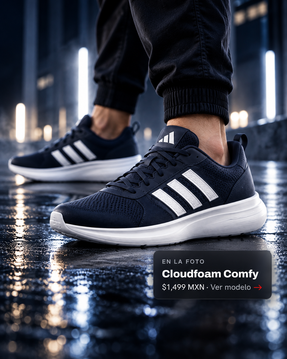ADIDAS Cloudfoam ¿Qué es y cuáles son sus beneficios?