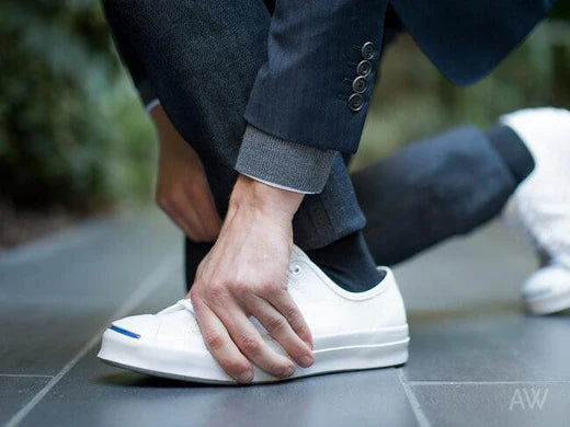 Schuhe vergrößern