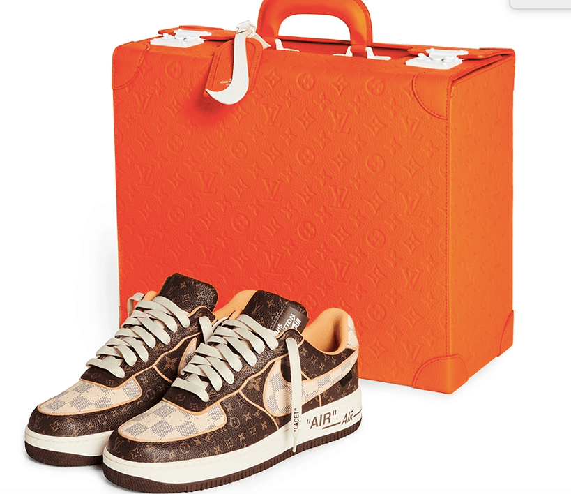 Air Force 1 Louis Vouitton, alcanza hasta $ 65,000 en subasta - SPORTLAND MX
