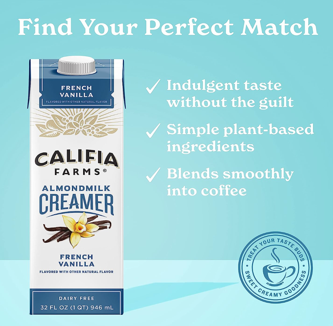 Califia Farms - Almond Milk Coffee Creamer | REVIEW