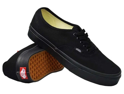 Oferta de Tenis Vans Authentic Negro Unisex con envío gratis- SPORTLAND MX