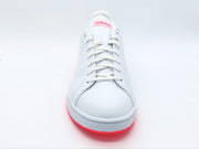 Tenis Adidas Advantage Blanco/Rosa Para Dama