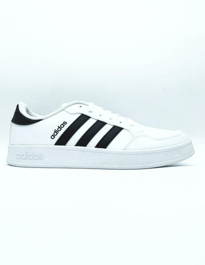 Oferta de Tenis Adidas Breaknet Para Hombre Blanco con envío gratis- SPORTLAND MX