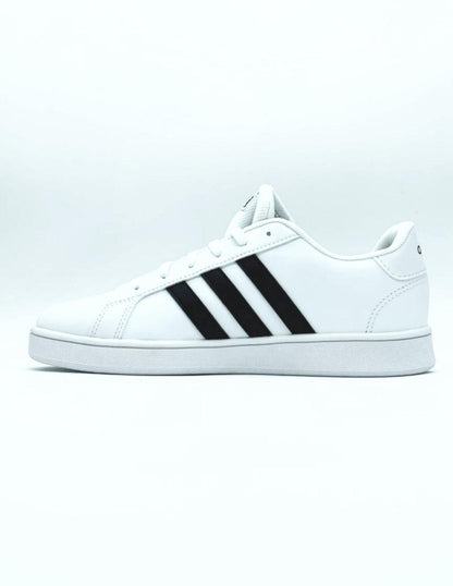 Oferta de Tenis Adidas Grand Court Para Dama Blanco/Negro con envío gratis- SPORTLAND MX