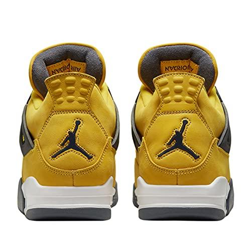 Oferta de Tenis Jordan Nike Air Jordan 4 Retro Lightning con envío gratis- SPORTLAND MX