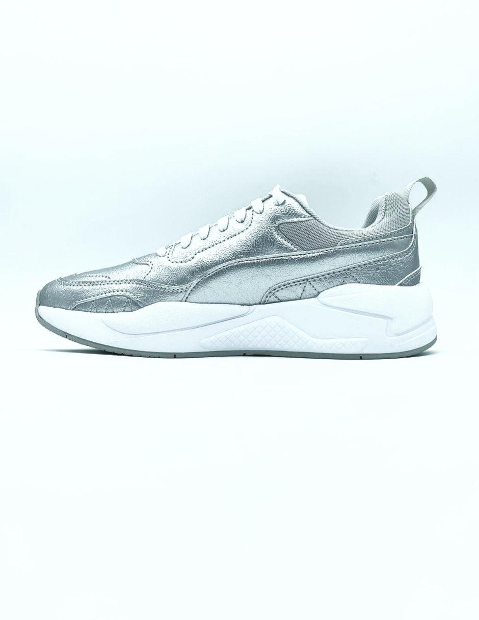 Puma trinomic sales mujer plata